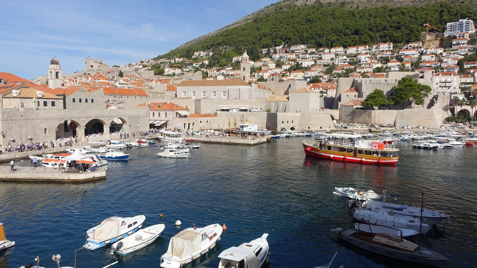Gruž : le port, pour les budgets limités