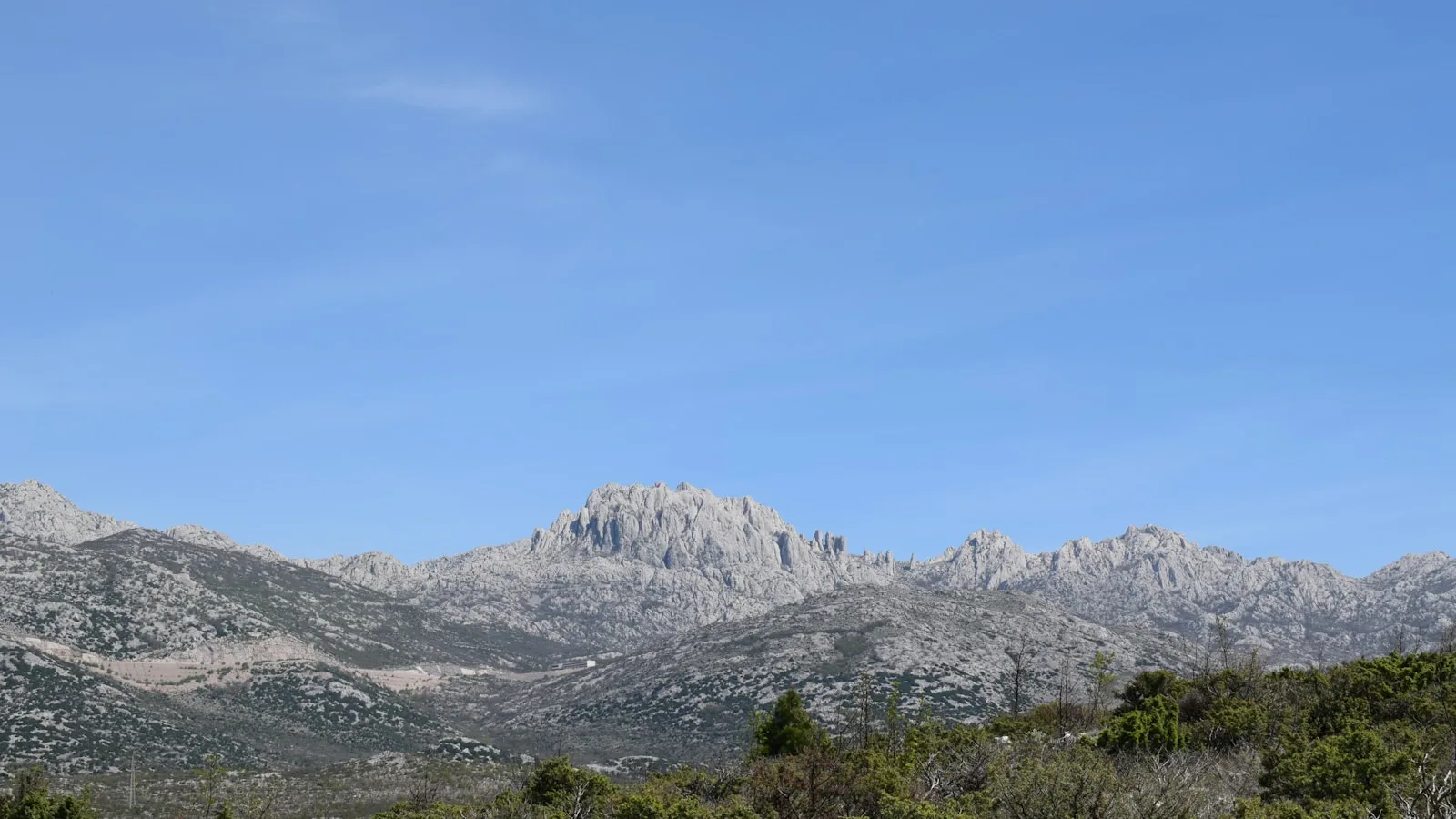 ️ Les grandes zones de randonnée en Croatie